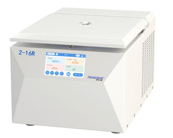 آلة الطرد المركزي المبردة الزرقاء عالية السرعة نموذج No2-16R Lab Scale