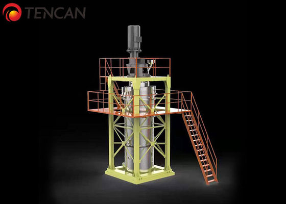الصين Tencan TCM-1000 1.5-2.5T / H مطحنة أكسيد الزنك الرطب مطحنة متناهية الصغر ، مطحنة خلية التوربينات