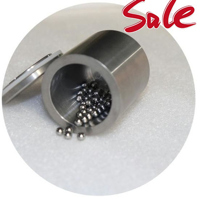 طاحونة الكرات الجرة طاحونة الكرات المصنع كربيد التنغستن قابلة للتخصيص 50mL سعة مع عمق داخلي 46mm
