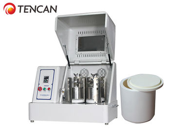 مطحنة الكرة العمودية للمختبر الطاحن نوع مربع 8L 1.5KW