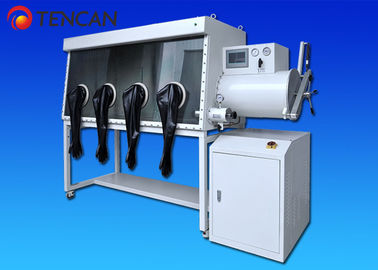 علبة القفازات الغازية الخاملة للمختبر مع موافقة غرفة ISO / ISO 1200 * 1000 * 930mm