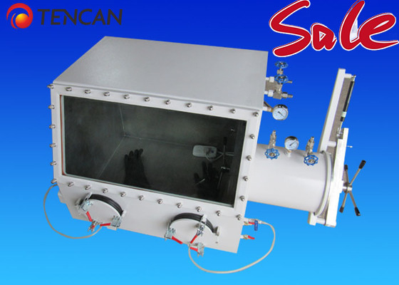 مختبر صندوق قفازات الفراغ قفازات الصلب المقاوم للصدأ الكيمياء SS 0MPa غرفة 600mm
