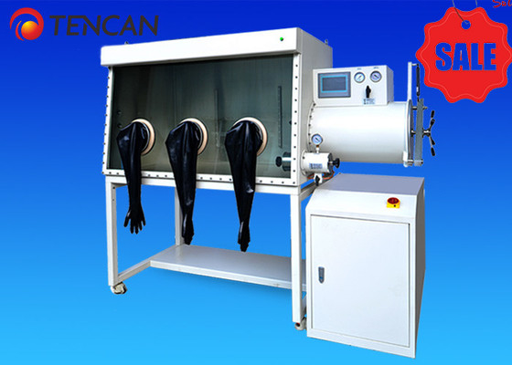 GBP1200D-8 قفاز مختبر غير فعال مزدوج الجانب صندوق 8 منافذ نظام إدارة الغاز لمراقبة الدقة الأكسجين