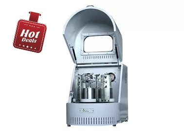 طاحونة الكرات المختبرية العمودية شبه المستديرة لصنع مسحوق النانو 6L 220V