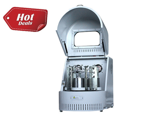 طاحونة كرات مختبرية نصف دائرية عمودية 6L 220V، تستخدم في تصنيع مسحوق النانو