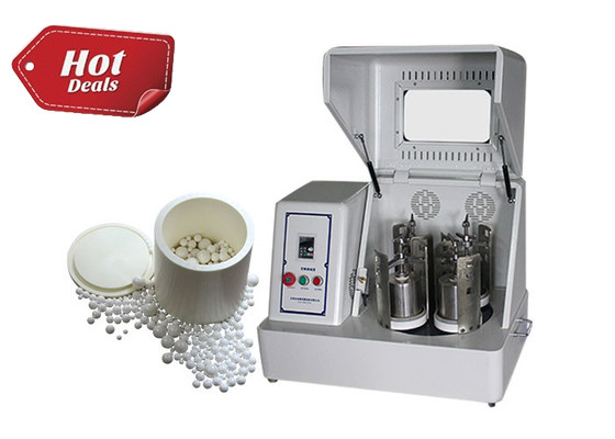 مسحوق النانو 0.1μm آلة طحن المختبر 12L 70rpm وضع محرك الحزام