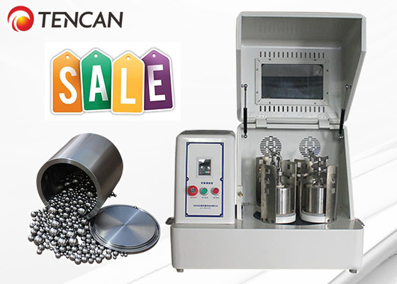 آلة طحن الكرات الكوكبية المتقدمة 4L بنك توب مع 4x1000ml أوعية طحن دقيق لتطبيقات متنوعة