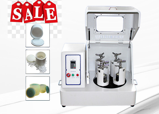 طاحونة الكرات الكوكبية الكراتية ذات 6L مع 4x1500ml أوعية حل طحن دقيق عالي السعة