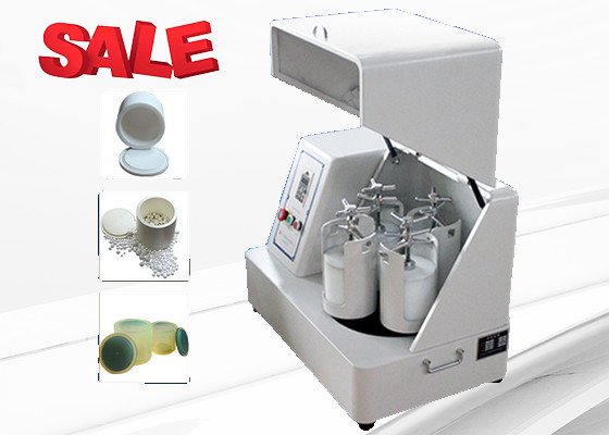 نظام طحن الكرات الكوكبي متعدد العينات 8L بنك توب مع XQM-8 وسرعة الدوران من 70-580 RPM