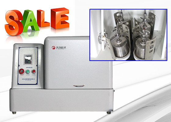 نظام طحن الكرات الكوكبي متعدد العينات 8L بنك توب مع XQM-8 وسرعة الدوران من 70-580 RPM