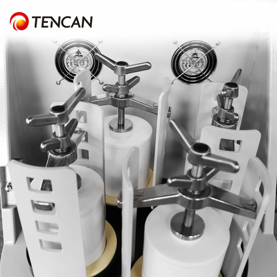 مطحنة الكرات الكوكبية المعملية TENCAN XQM-2A سعة 2 لتر 220 فولت بشاشة لمس لطحن النانو 0.1 ميكرومتر للمواد المسترطبة معتمدة من CE