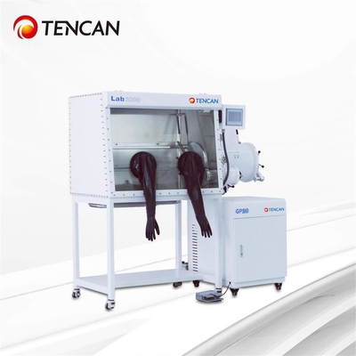 TENCAN GBP750S-2 صندوق قفازات المختبر إزالة الماء الأكسجين 1200mm
