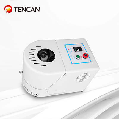 مطحنة كروية كوكبية مدمجة من الفولاذ المقاوم للصدأ الفضي للطحن الدقيق لمساحيق متعددة