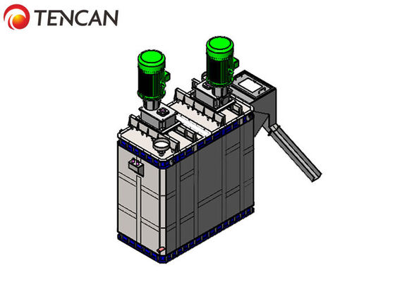 Tencan CCM-6000 90KW 1.5-3.0T / H آلة الطحن متناهية الصغر الفريت سعة 1.5-3.0T / H ، مطحنة خلية الاصطدام