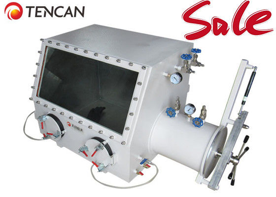 صندوق قفازات التفريغ من الفولاذ المقاوم للصدأ للمختبر - بيئة آمنة ومضبوطة للعمل الكيميائي