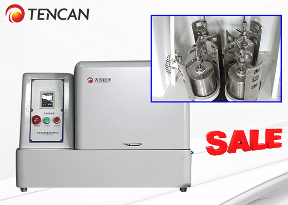 آلة طحن الكرات الكوكبية المتقدمة 4L بنك توب مع 4x1000ml أوعية طحن دقيق لتطبيقات متنوعة