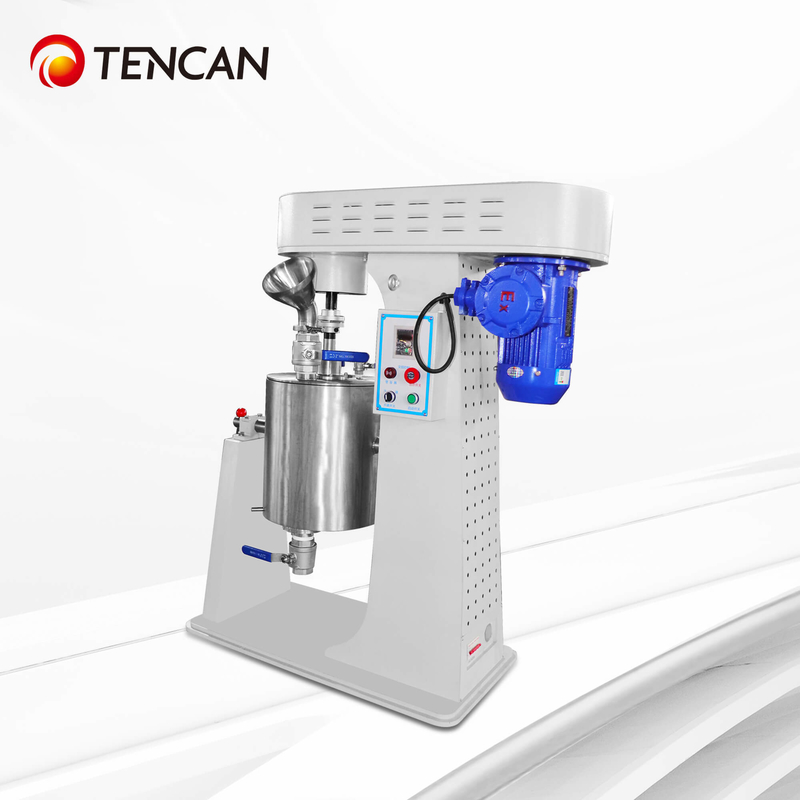 مطحنة كرات الشوكولاتة TENCAN JM-50 سعة 50 لتر، غلاف تبريد مائي، ضوضاء منخفضة 60 ديسيبل، سعة قصوى 17.5 لتر، تصنيع معدات أصلية