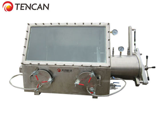 SS صندوق القفازات فراغ مقاومة للتآكل 0.0Mpa 500mm ختم جيد